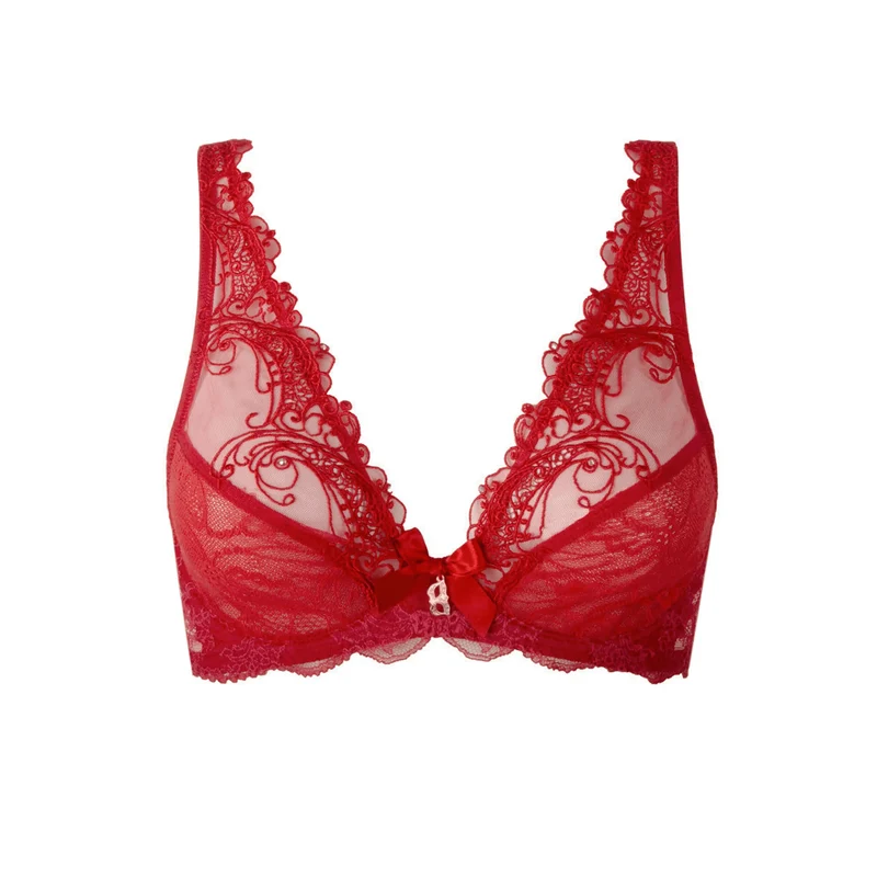Lise Charmel – Soir De Venise Glam Push-Up-BH Rouge Venise