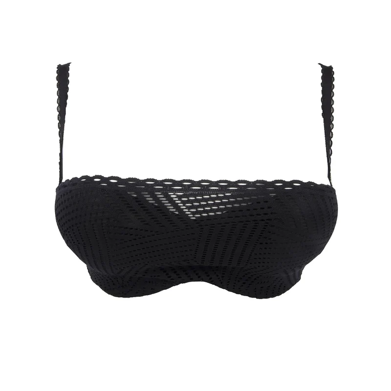 Antigel von Lise Charmel – Tressage Graphic Multi-Way Strapless Tressage Noir