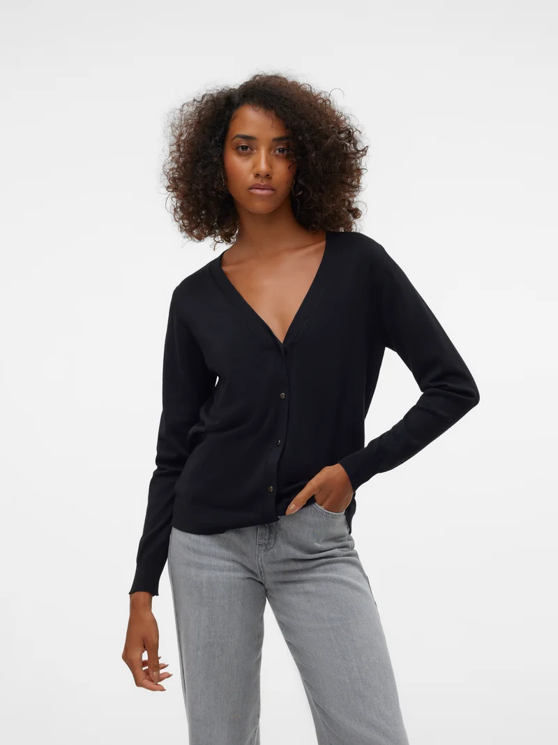 VMSILJE LS V-NECK CARDIGAN GA NOOS