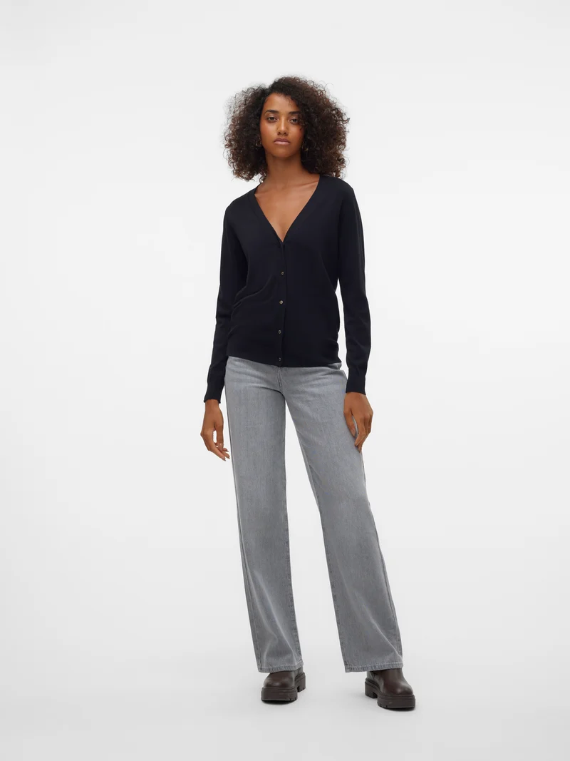 VMSILJE LS V-NECK CARDIGAN GA NOOS