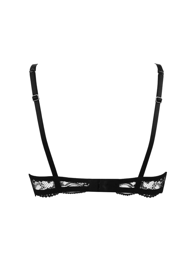 Lise Charmel - Soir De Venise Halbschalen-BH mit vertikaler Naht Noir Diamant