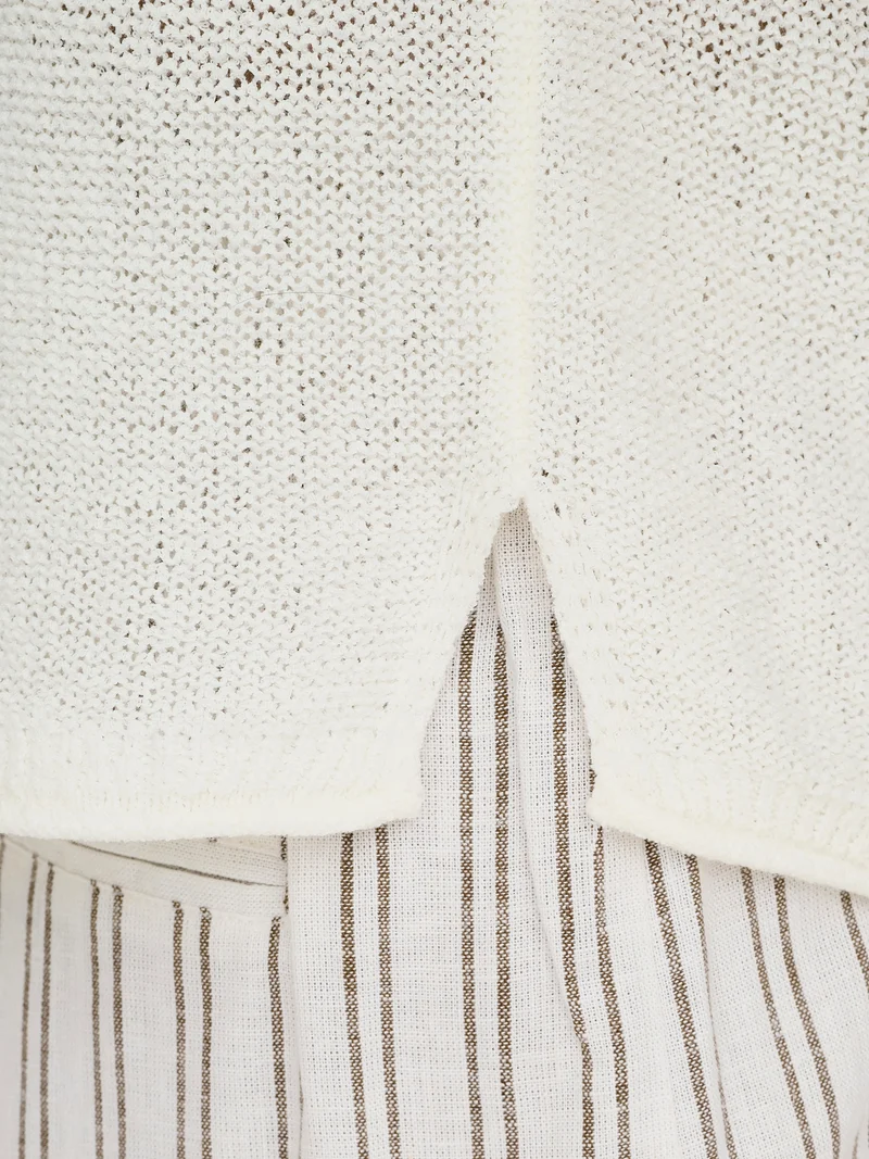 ONLSUNNY S/S PULLOVER KNT NOOS