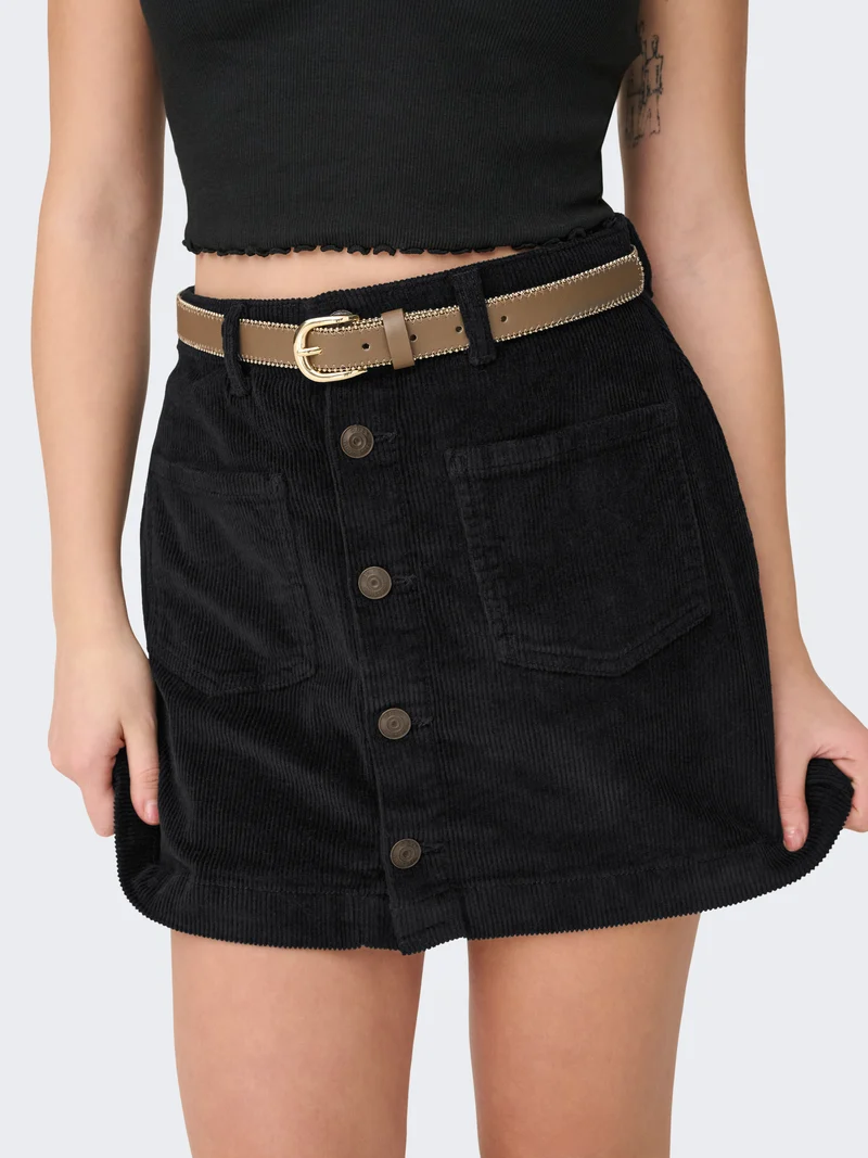 ONLAMAZING HW CORD SKIRT PNT NOOS