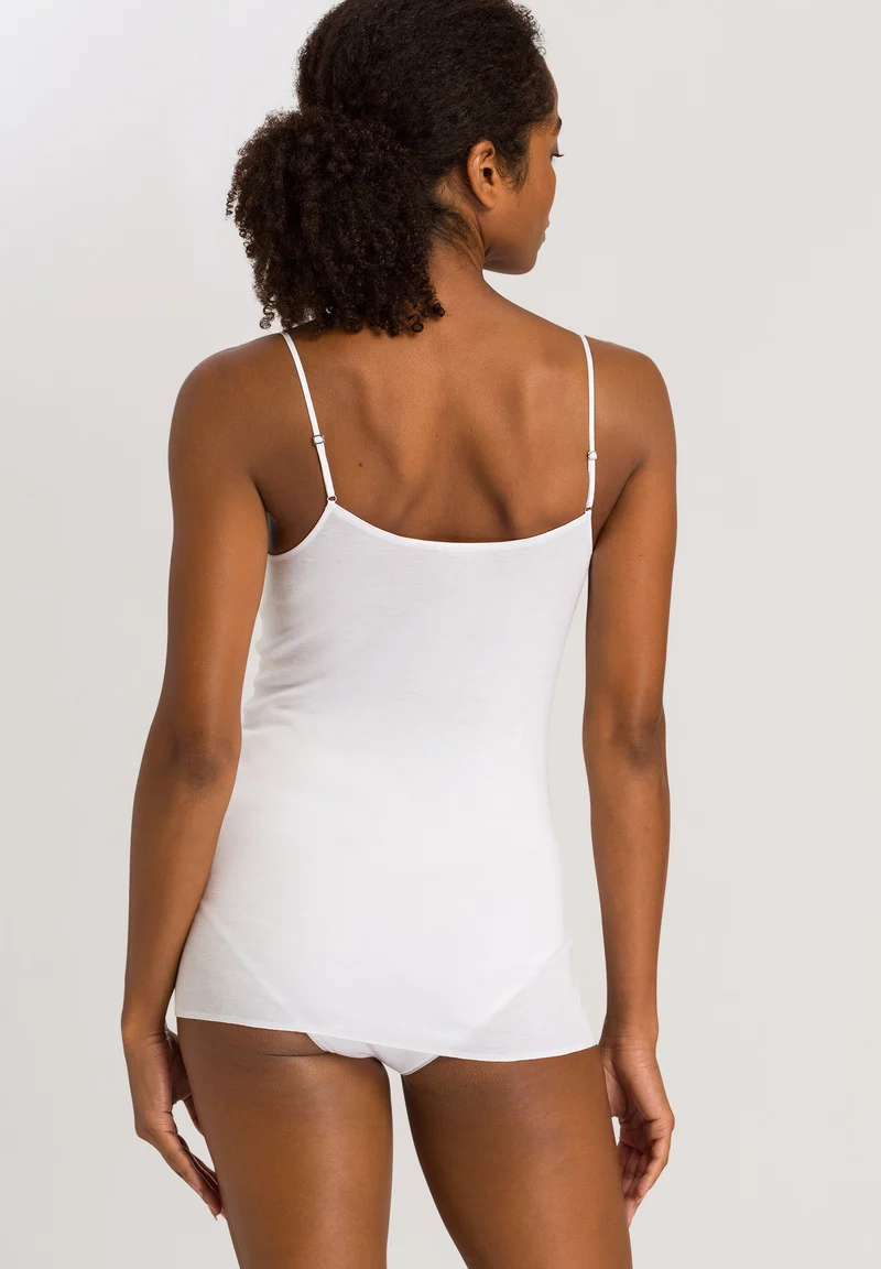 Cotton Seamless Spaghetti Top