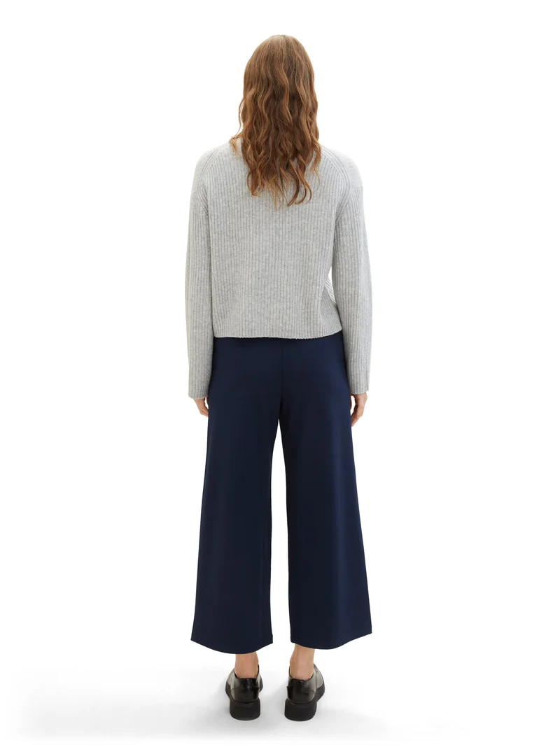 High Waist Culotte Hose