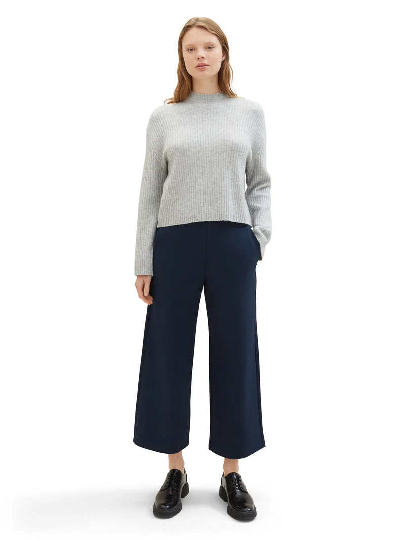 High Waist Culotte Hose