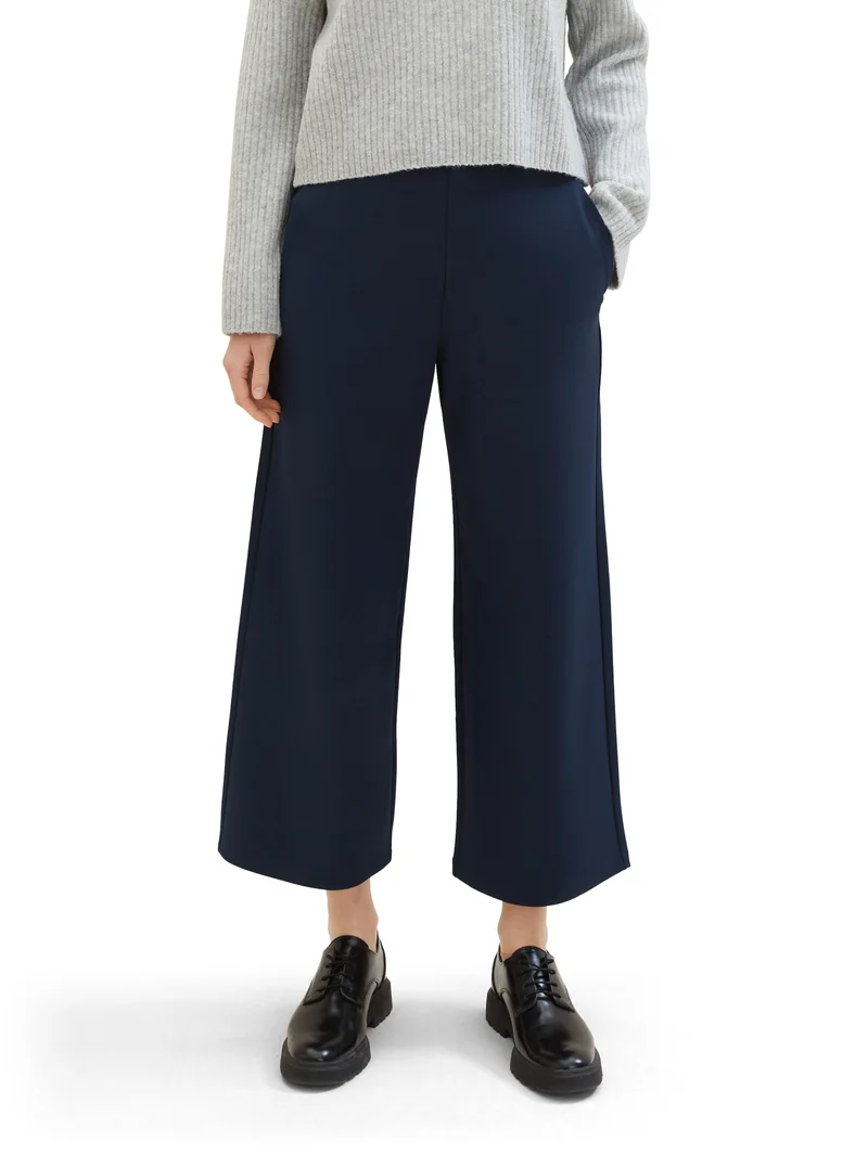 High Waist Culotte Hose