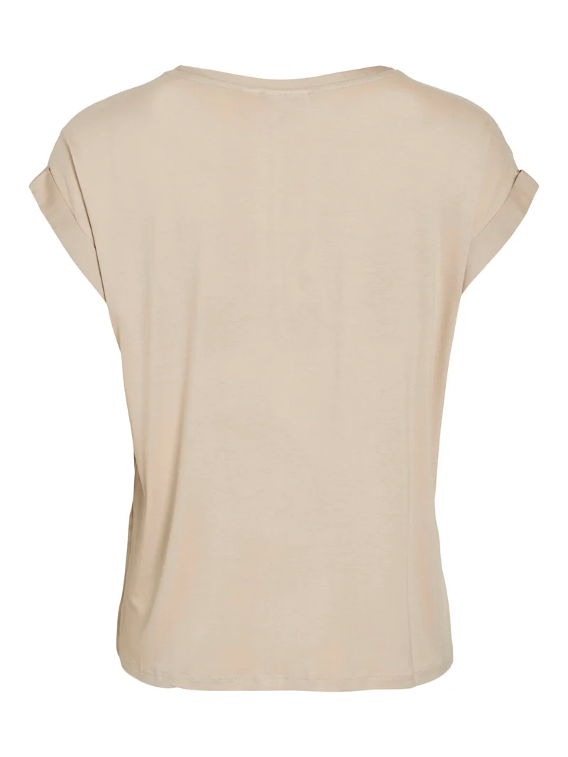 VIELLETTE S/S SATIN TOP - NOOS