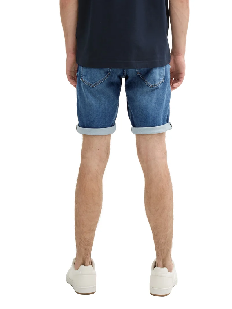 TTJOSH Regular Slim Jeans Shorts mit Superstretch