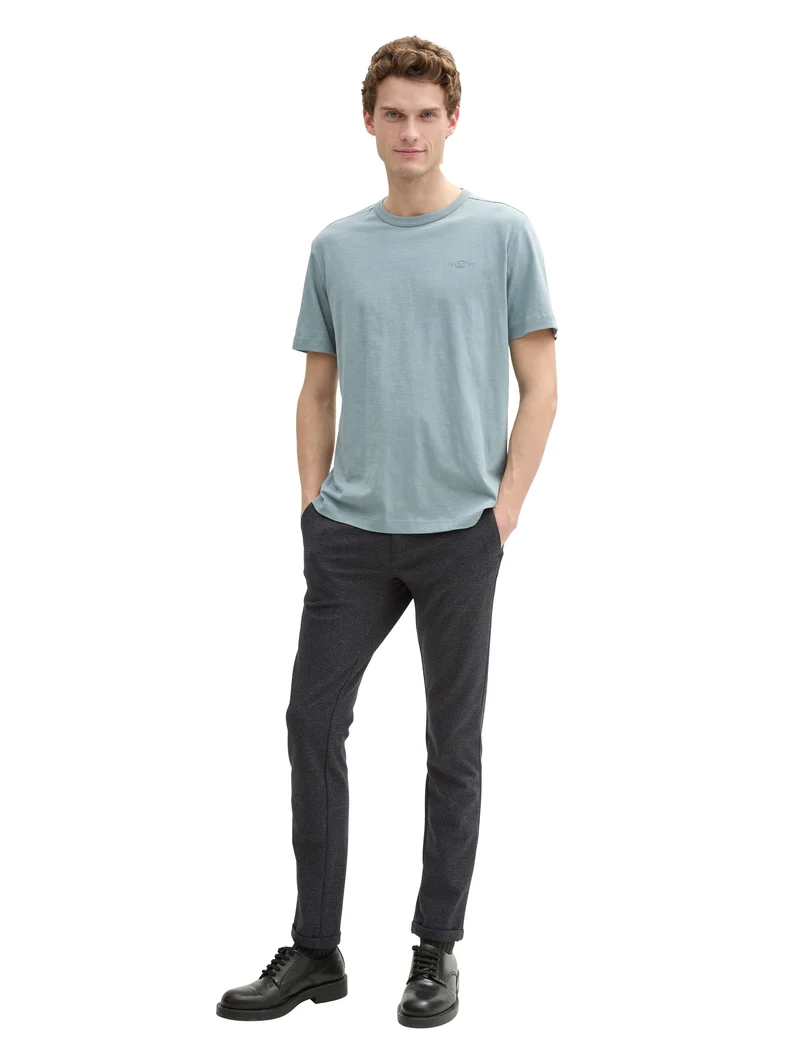 Basic T-Shirt aus Baumwolle