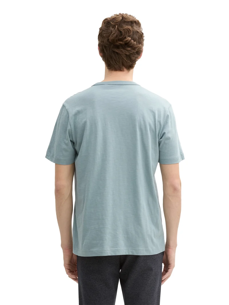 Basic T-Shirt aus Baumwolle