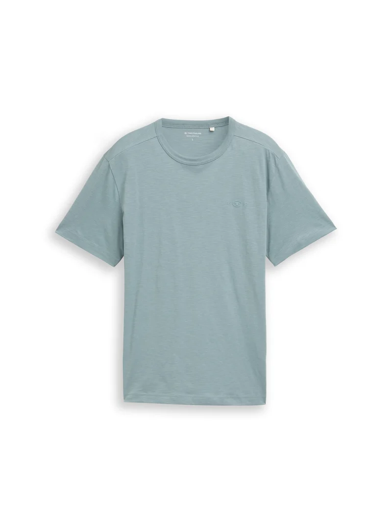 Basic T-Shirt aus Baumwolle