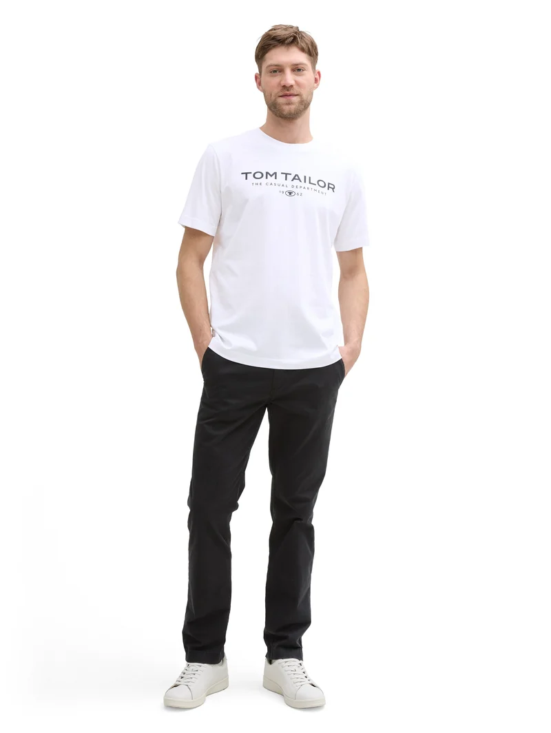 T-Shirt aus Baumwolle mit Logo-Print
