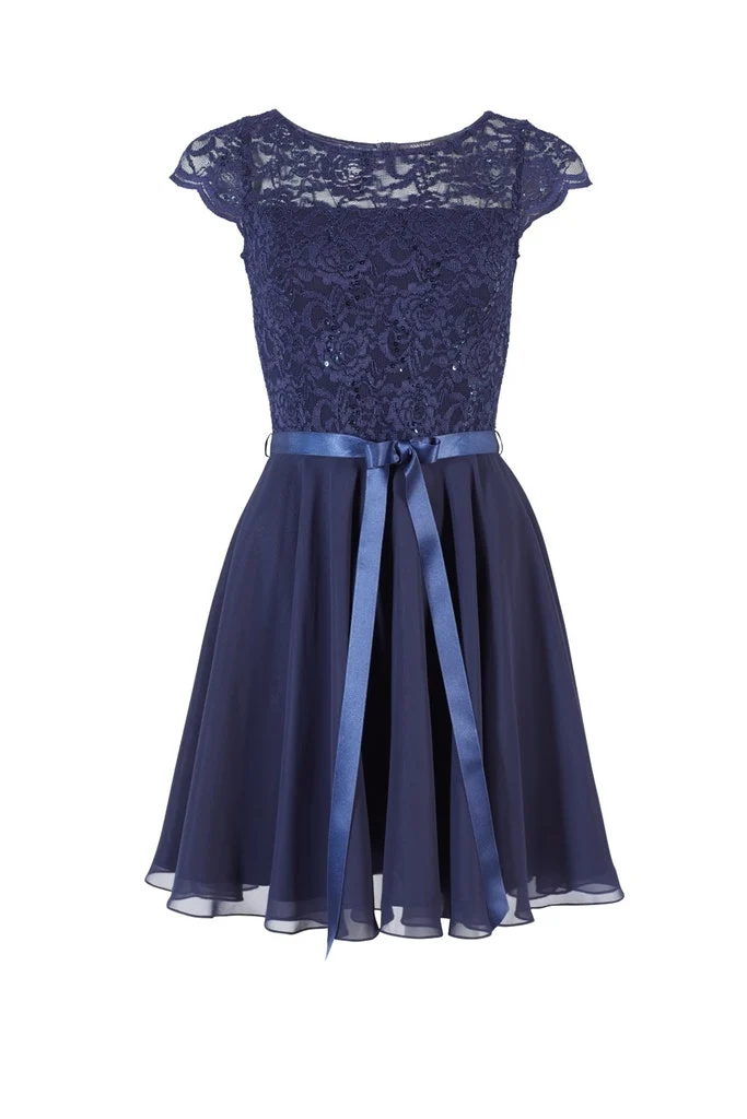 Kleid - Spitze / Chiffon