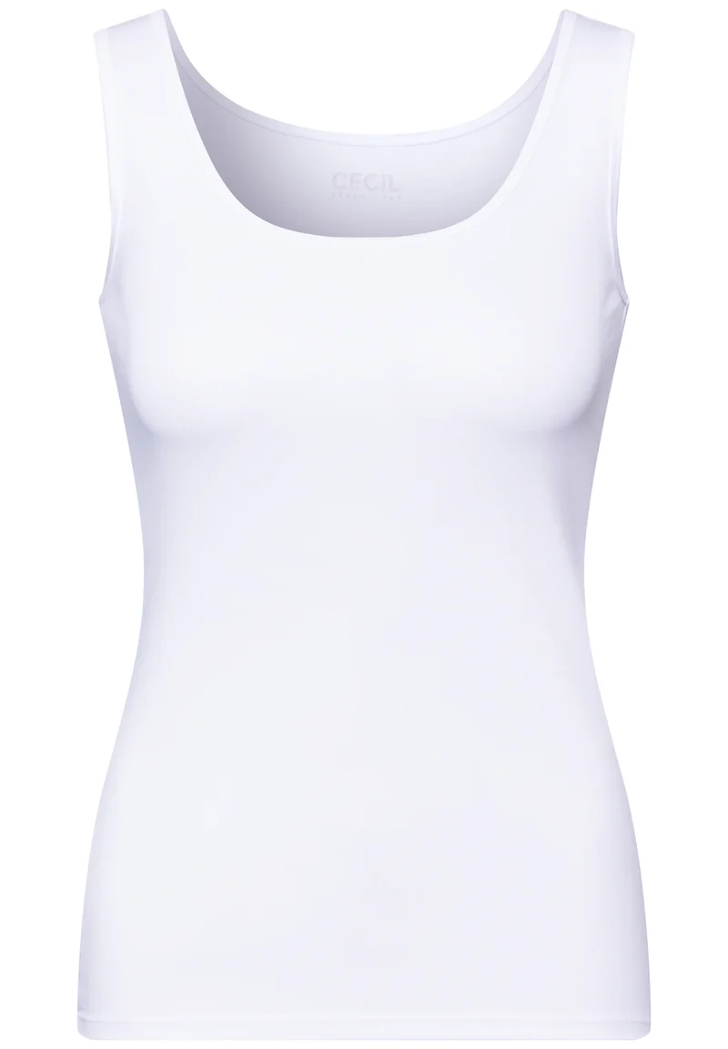 Basic Top aus reiner Baumwolle