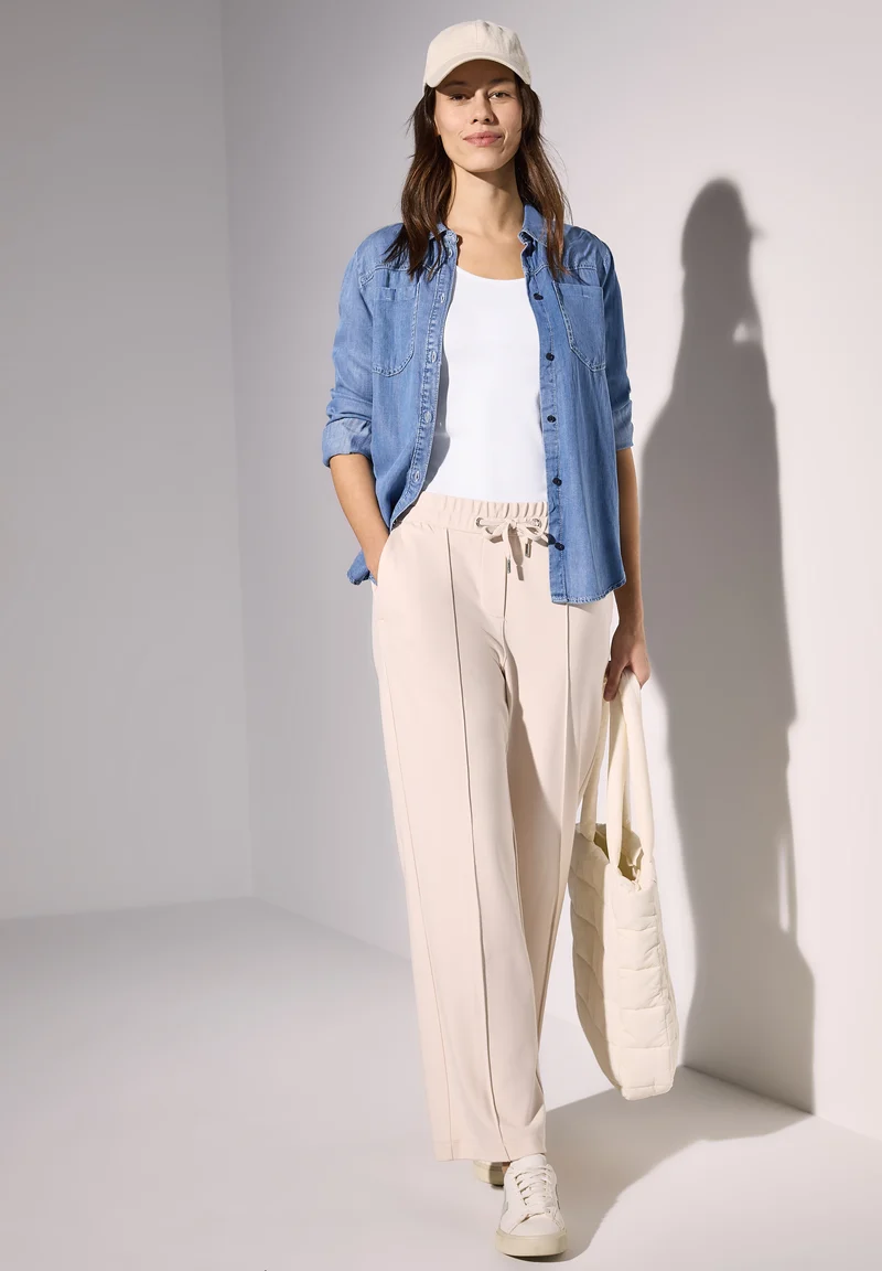 Basic Top aus reiner Baumwolle