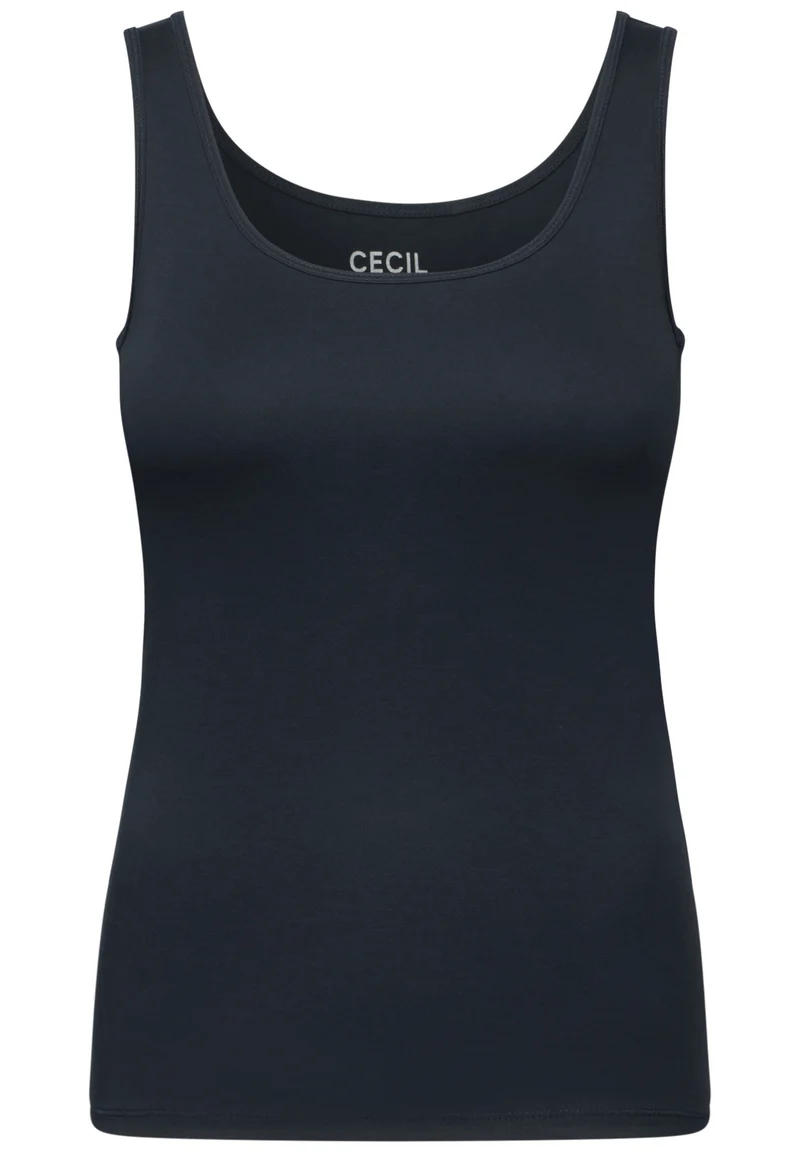 Basic Top aus reiner Baumwolle