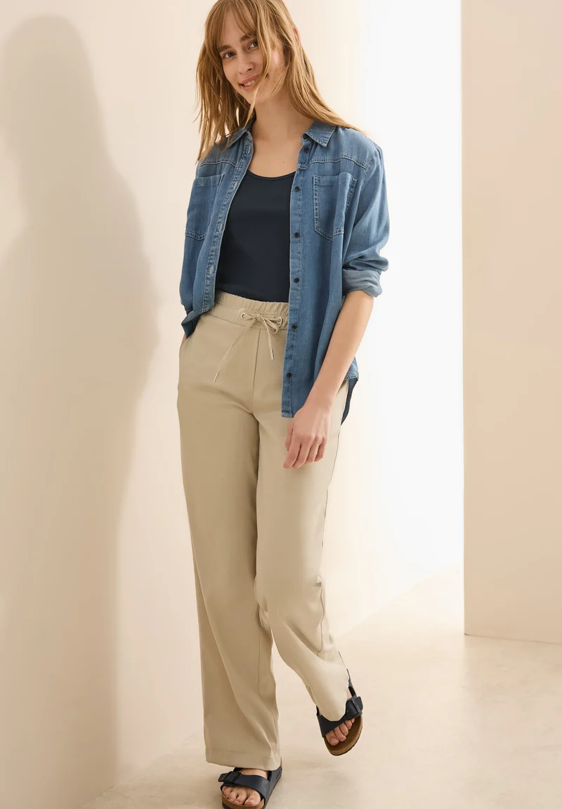 Basic Top aus reiner Baumwolle