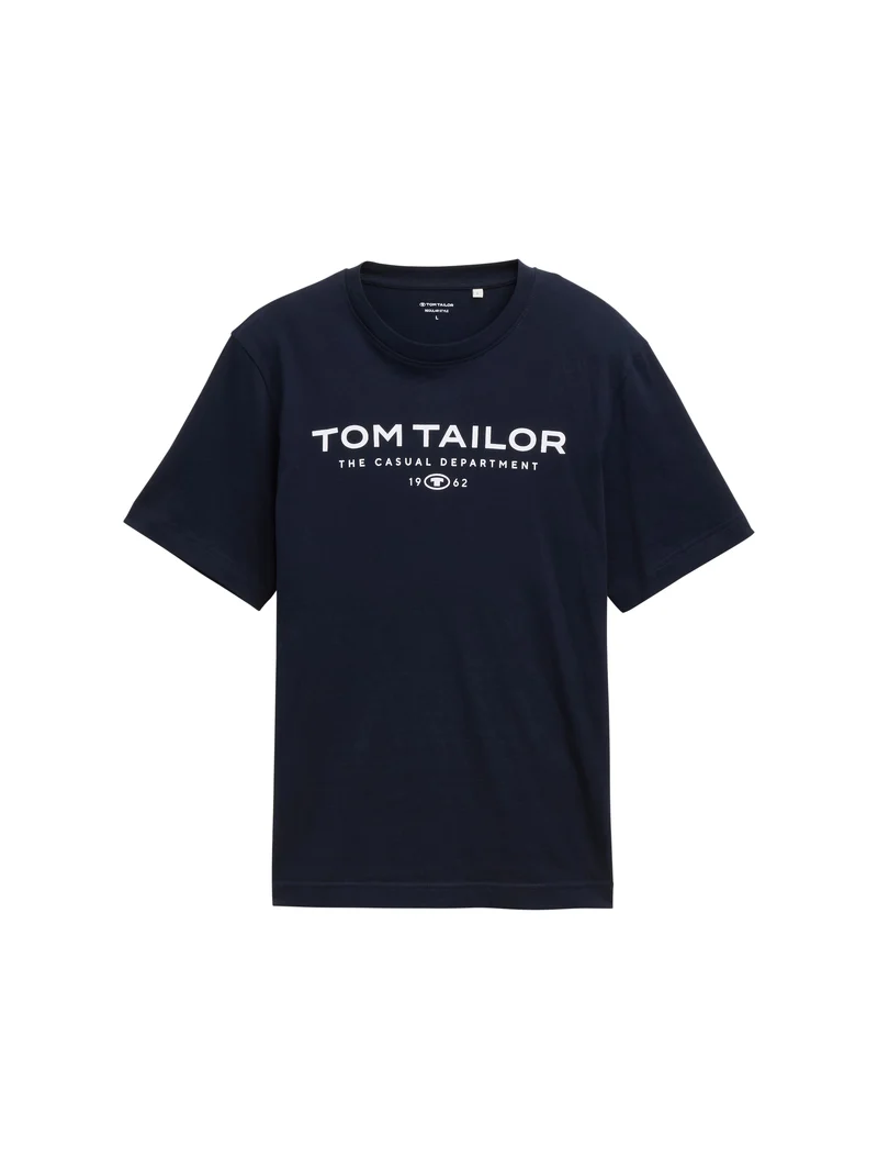 T-Shirt aus Baumwolle mit Logo-Print