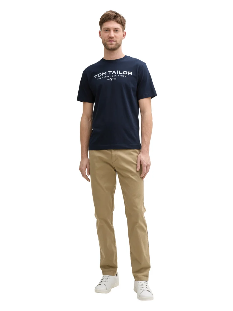 T-Shirt aus Baumwolle mit Logo-Print