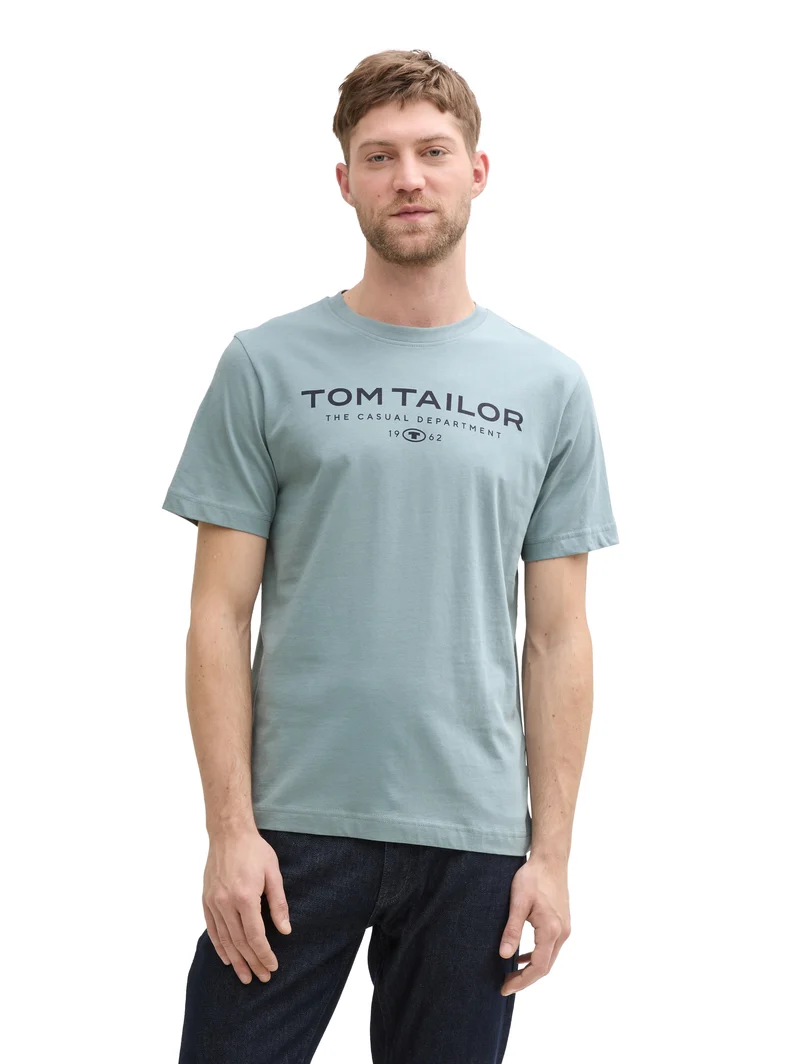 T-Shirt aus Baumwolle mit Logo-Print