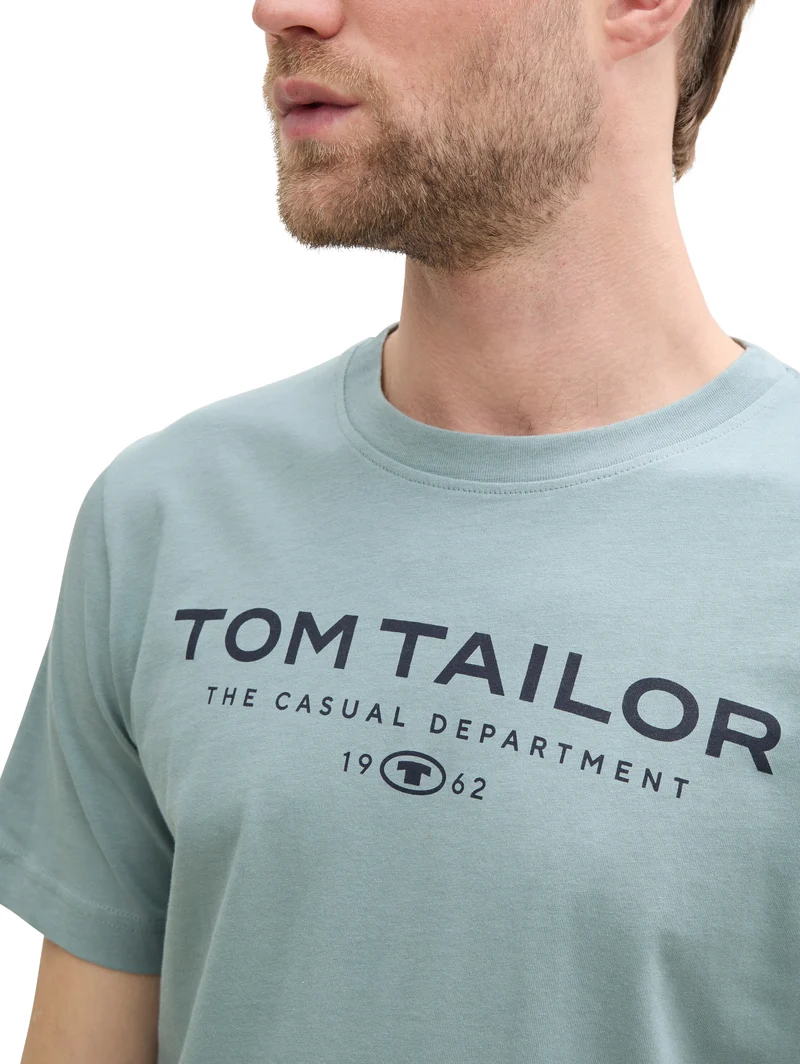 T-Shirt aus Baumwolle mit Logo-Print