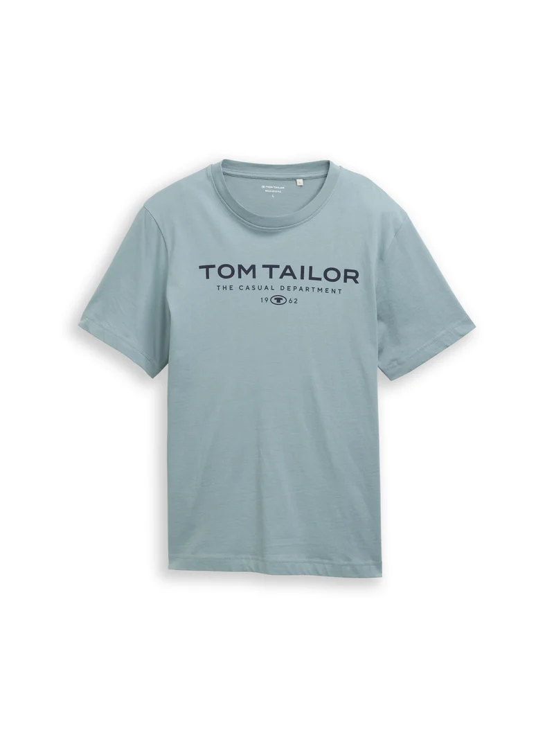 T-Shirt aus Baumwolle mit Logo-Print