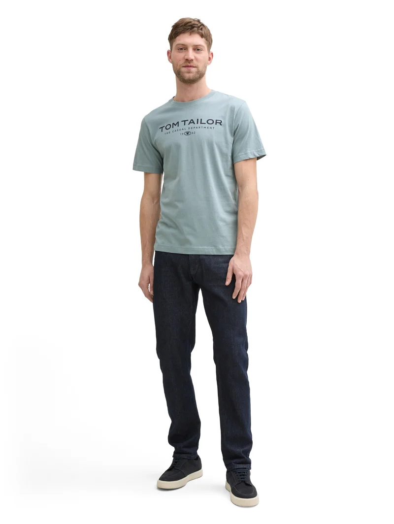 T-Shirt aus Baumwolle mit Logo-Print