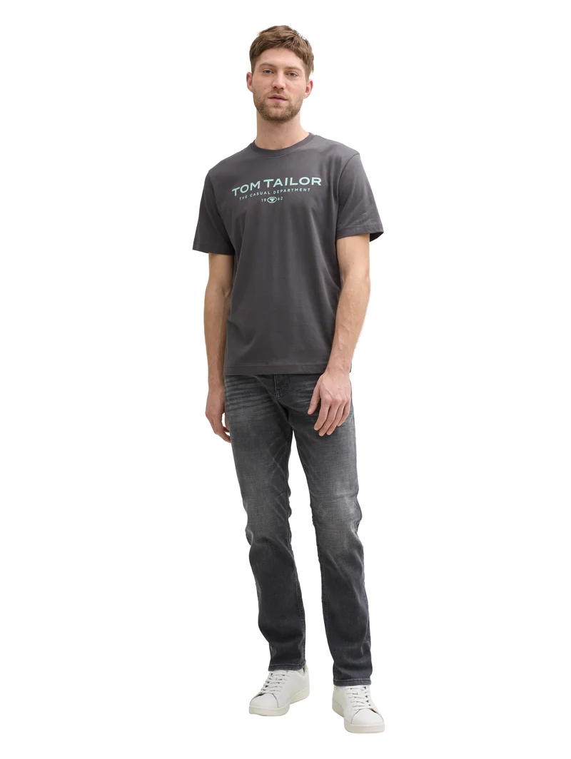 T-Shirt aus Baumwolle mit Logo-Print