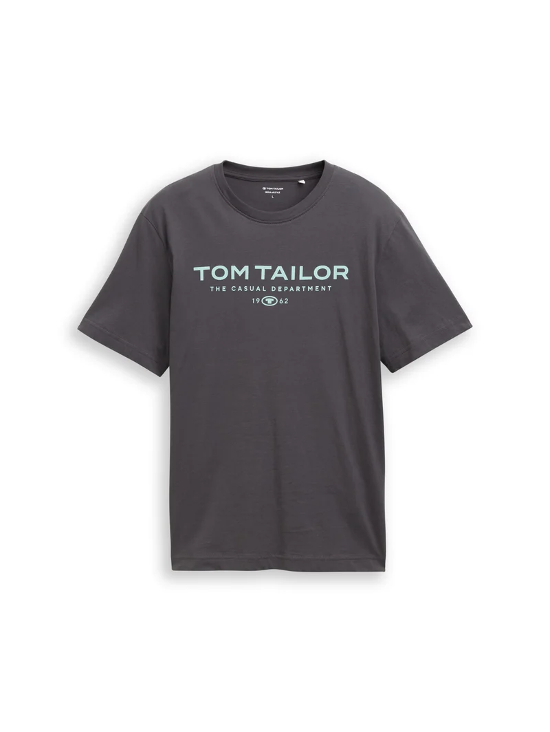 T-Shirt aus Baumwolle mit Logo-Print
