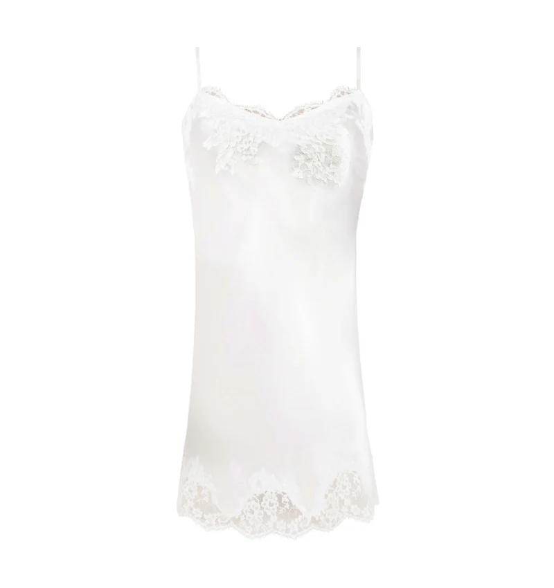 Lise Charmel - Splendeur Soie Nachtkleid Ecru Perlmutt