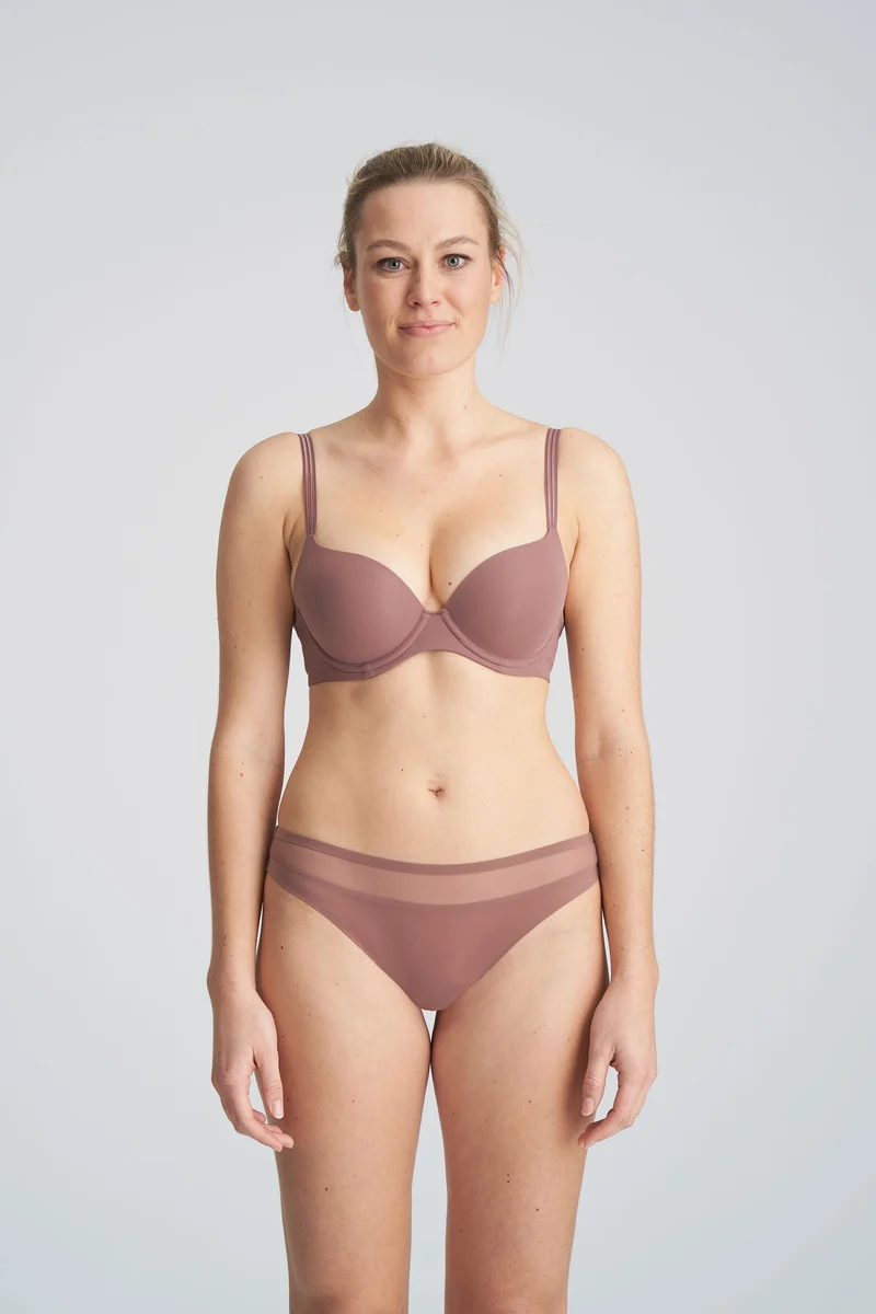 Marie Jo - Louie Tanga Satin Taupe
