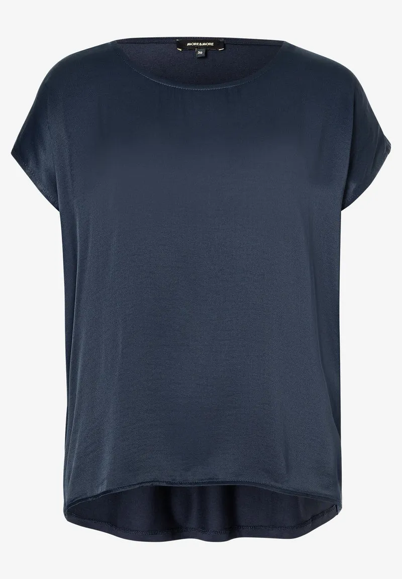 Shirt mit Satinfront