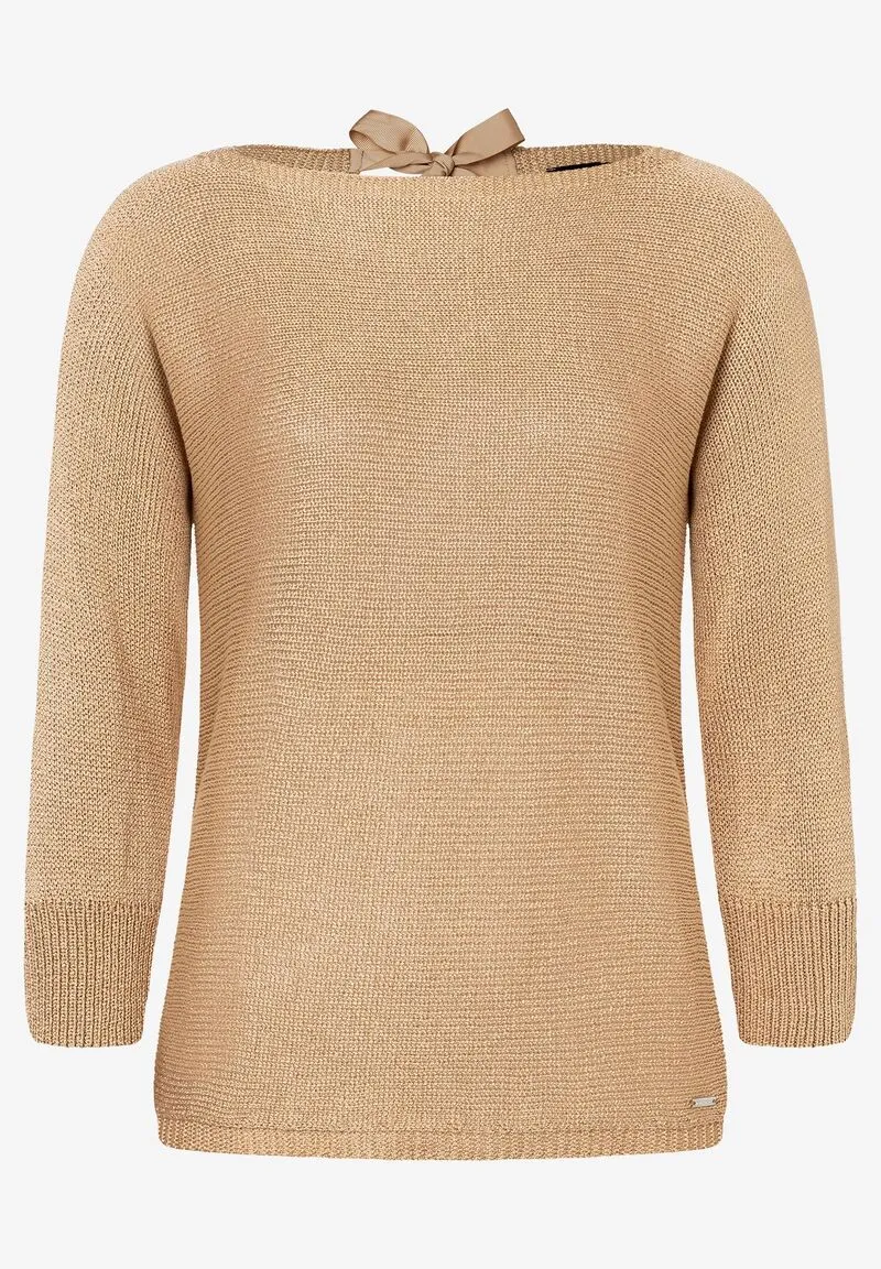 Fledermauspullover cork beige Frühjahrs-Kollektion