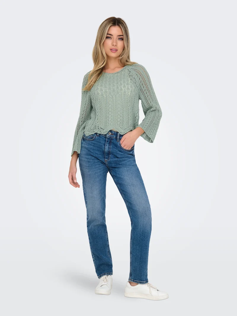 ONLNOLA 3/4 PULLOVER KNT NOOS
