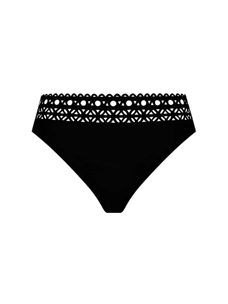 Lise Charmel Bademode – Ajourage Couture Bikini-Slip, breite Seite und Unterteil, Noir