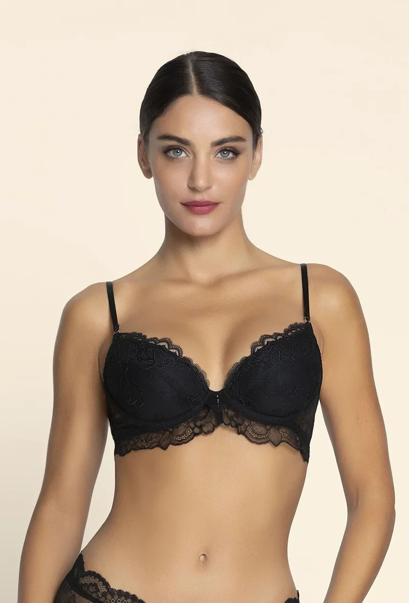 Lise Charmel – Sublime En Dentelle Push-Up-BH Noir
