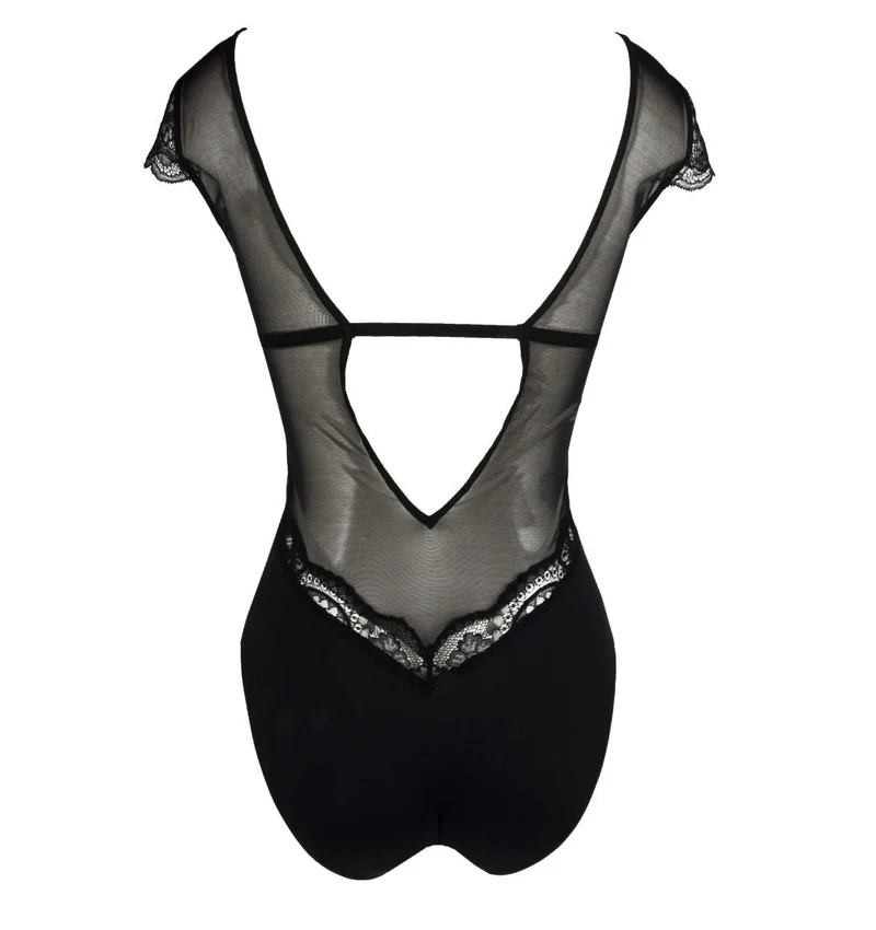 Lise Charmel - Sublime En Dentelle Spitzen-Bodysuit Schwarz