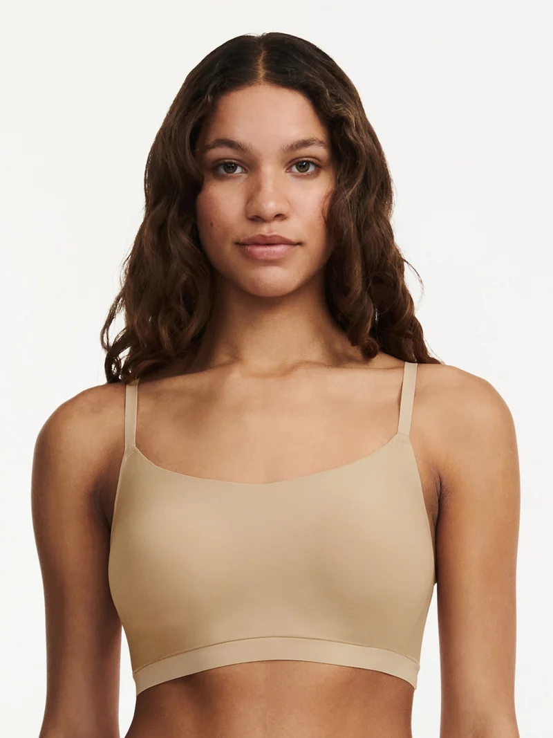 SOFTSTRETCH Bustier mit Soft Cups, Rundhalsausschnitt