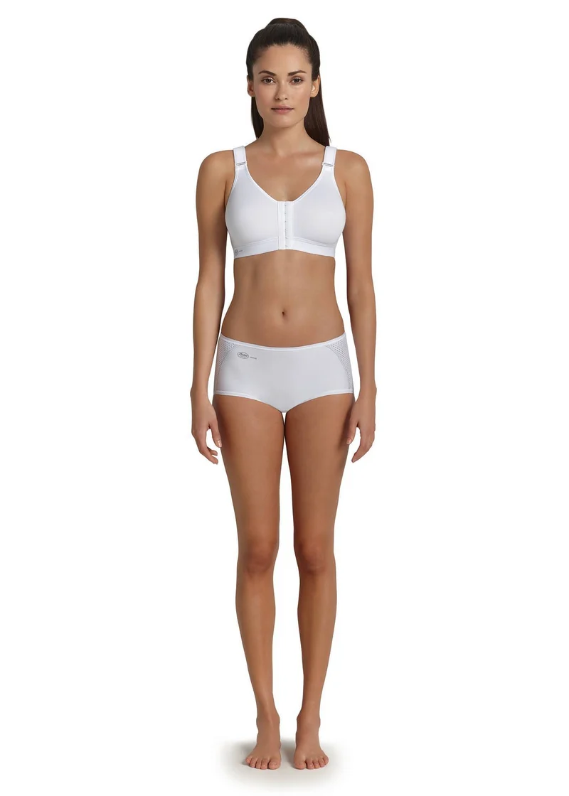 Anita Active - Frontline Sport-BH mit Frontverschluss, Weiß