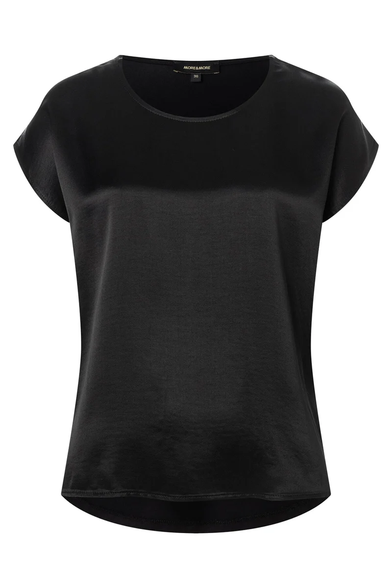 Shirt mit Satinfront