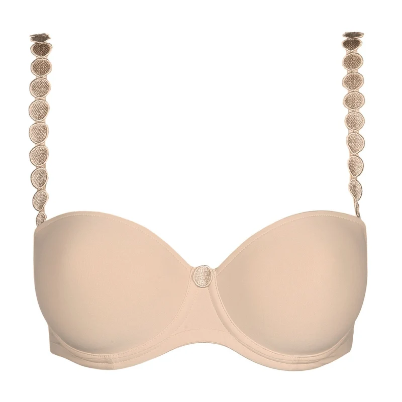 Marie Jo – Tom gepolsterter BH, trägerlos, Caffe Latte