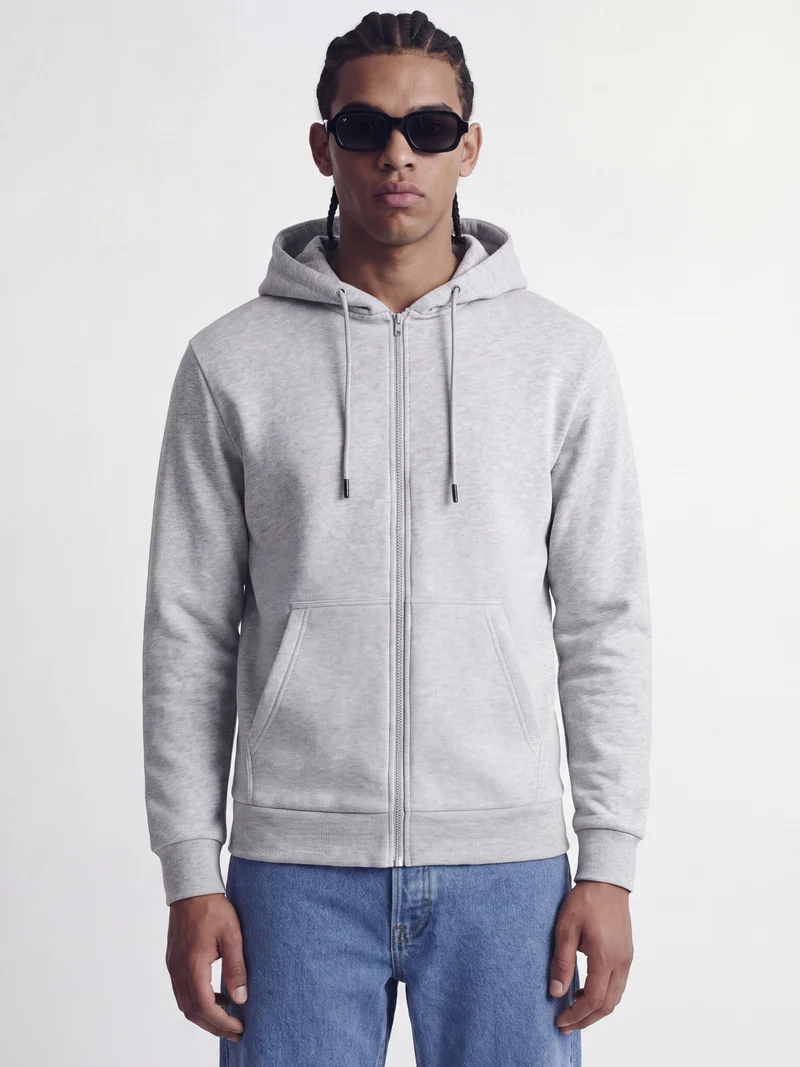 JJEBRADLEY SWEAT ZIP HOOD NOOS