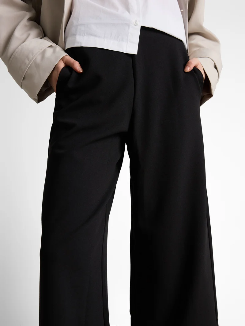 High Waist Culotte Hose