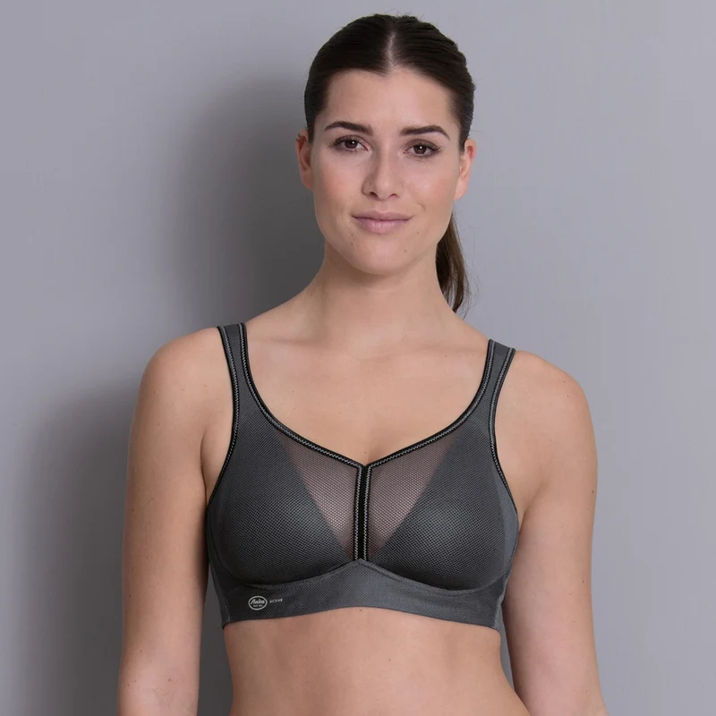 Anita Active – Air Control Sport-BH mit gepolsterten Cups Anthrazit
