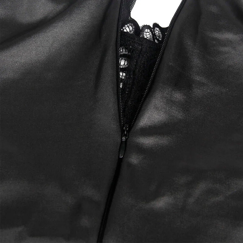 SUBBLIME - SEXY LEDERKLEID