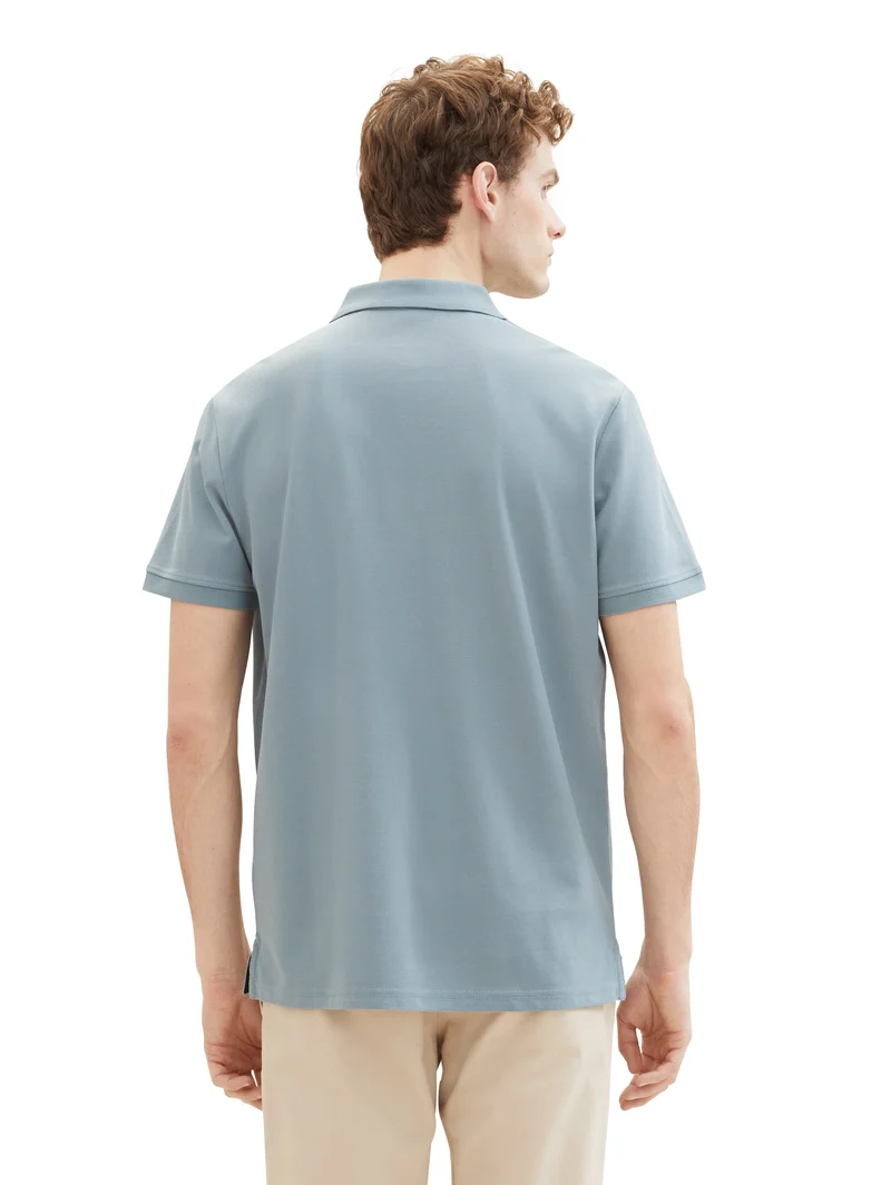 Piqué Poloshirt aus Baumwolle
