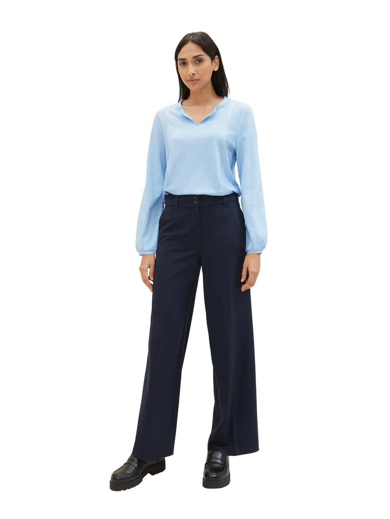 Bluse mit Streifenmuster