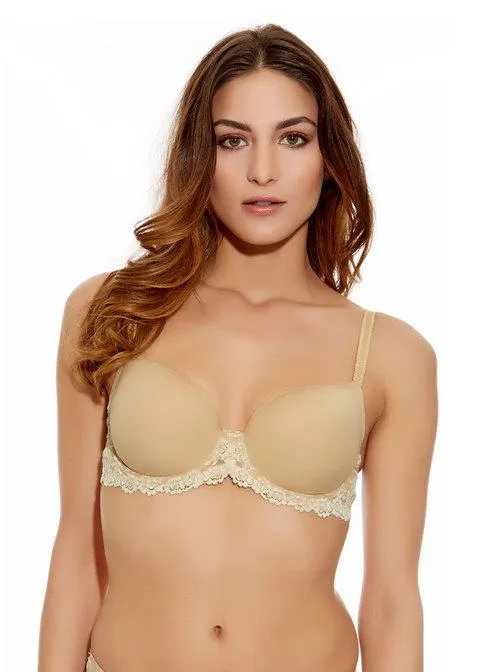 Wacoal - Embrace Lace Contour Bra Naturally Nude / Elfenbein