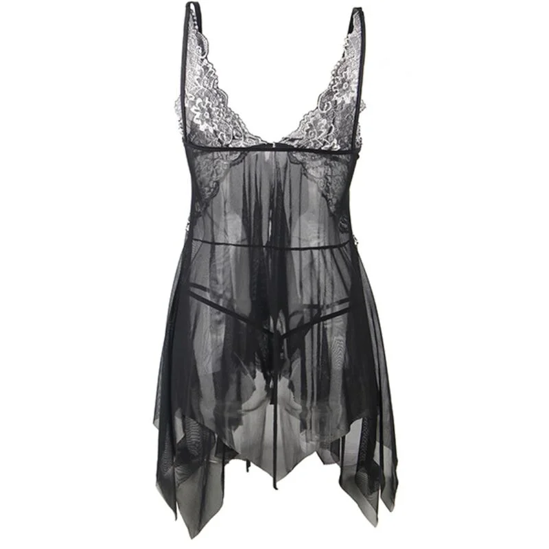 Verführerisches SUBBLIME Babydoll mit Tüll und Spitze - Sinnliche Eleganz